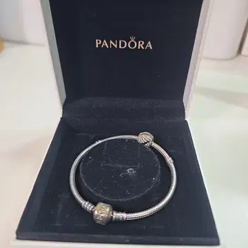 판도라 실버 뱅글 팔찌