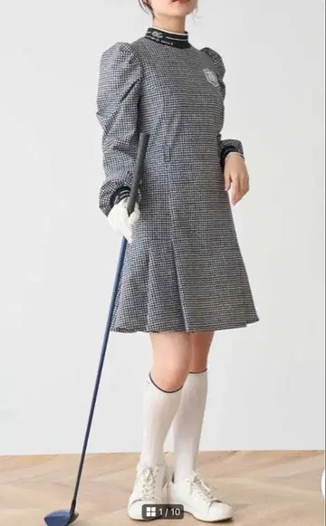 속기모 로고 디자인 원피스 CELFORD 골프