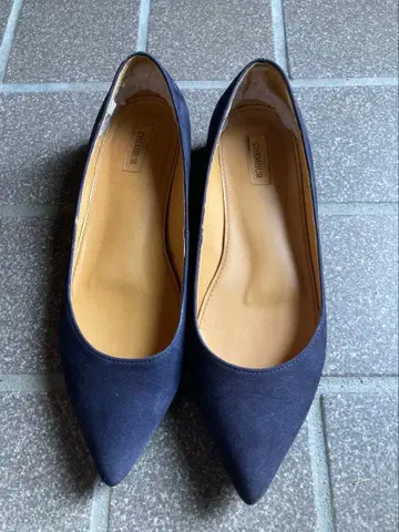 [ CHEMBUR ] 체임버 플랫슈즈 35 네이비