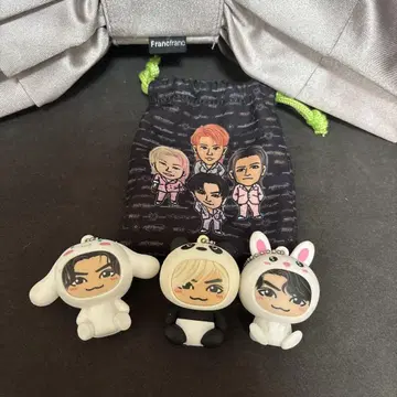 카와무라 카즈마 인형옷 키링 3개 세트