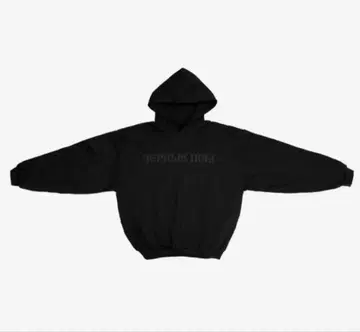 YZY gosha 후드티 사이즈 2 블랙