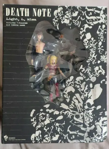 DEATH NOTE / DEATH BOX 피규어 야가미 라이토 L 미사