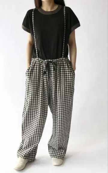 a.depeche 오버롤 팬츠