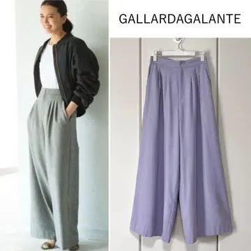 [일본제] GALLARDAGALANTE 울 와이드 팬츠