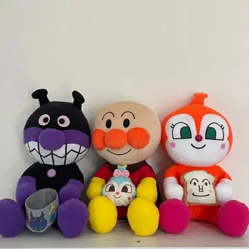 호빵맨 봉제 인형 세트