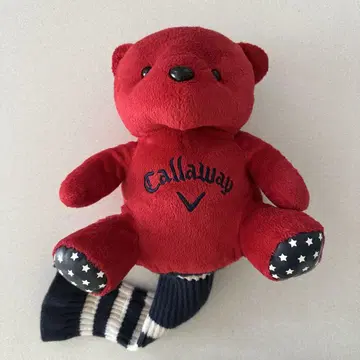 Callaway 곰 골프헤드커버 레드