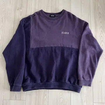 XLARGE 퍼플 트레이닝복