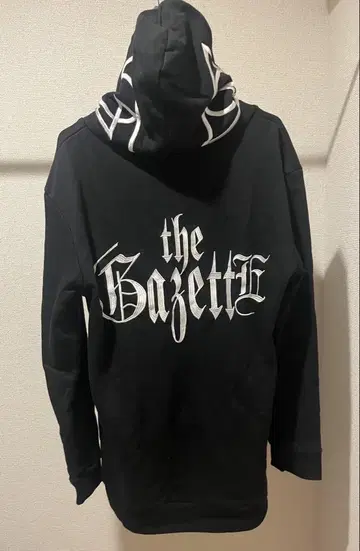 the GazettE 블랙 후드티