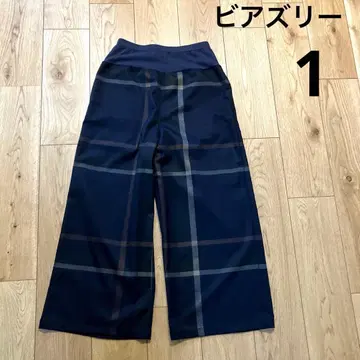 비어즐리 개럴개런트 팔 리브 팬츠 와이드 팬츠 사이즈 1