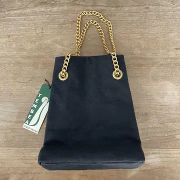 TEMBEA 블랙 골드 핸드백