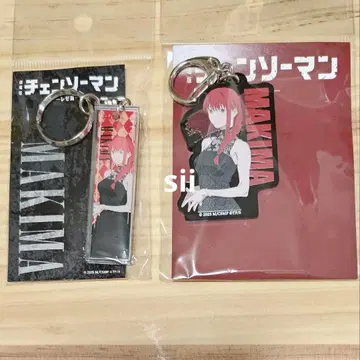 [레제편 마키마] 아크릴 키링 세트 시부야 TSUTAYA 체인소 맨