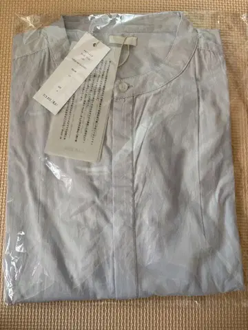 [ 미사용 새상품 ] SEEALL 오버 사이즈 밴드 카라 셔츠 L 사이즈