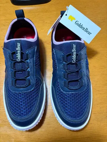 Golden Bear 네이비 슬립온 스니커즈