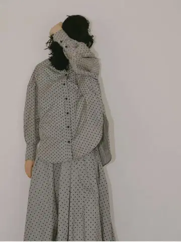마차팅 그레이 도트 셋업