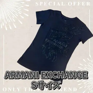 ARMANIEXCHANGE S 사이즈 셔츠 큐빅 여성용