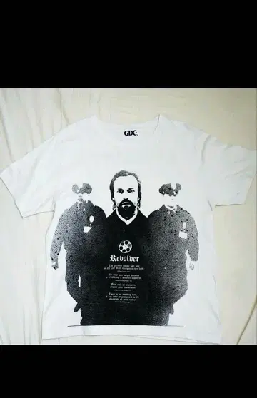 GDC REVOLVER 티셔츠 M 사이즈