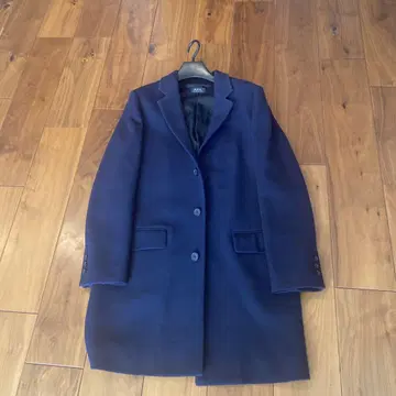A.P.C. 네이비 체스터 코트 M