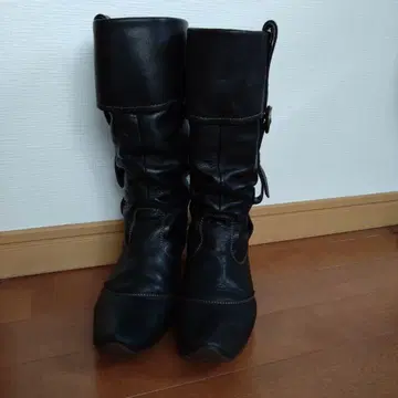 [ 새상품급 ] Succeed 블랙 롱 부츠 23cm