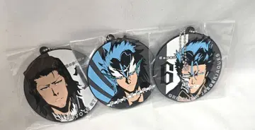 [미개봉 새상품] BLEACH 에스파다 러버 키링 3종 세트