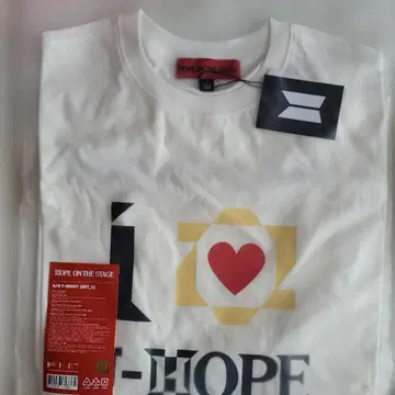 HOPE ON THE STAGE 티셔츠 L 사이즈 화이트