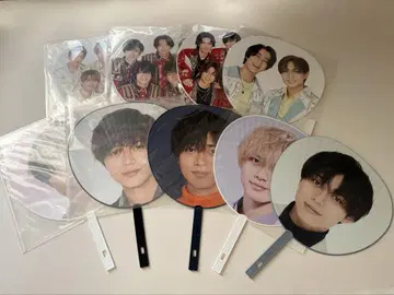 King&Prince 나가세 렌 공식 부채 9장 세트