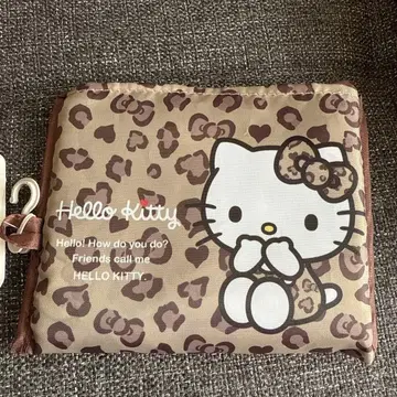Hello Kitty 레오파드 무늬 에코백 헬로키티 시마무라