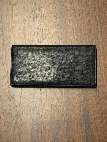 dunhill LONDON 블랙 장지갑 카드 포켓 8개 포함
