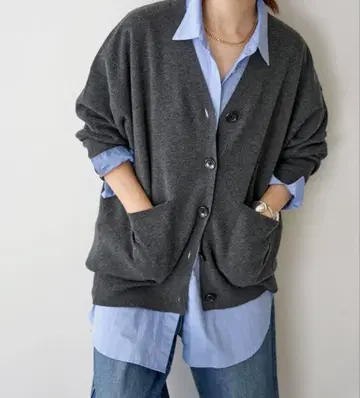 Spick and Span 더블 자카드 가디건 25AW
