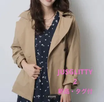[ 새상품 택 포함 ] 저스길리티 후드 부착 발수 트렌치코트 2
