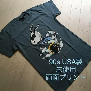 90s 스누피 T셔츠 USA제 양면 프린트 changes