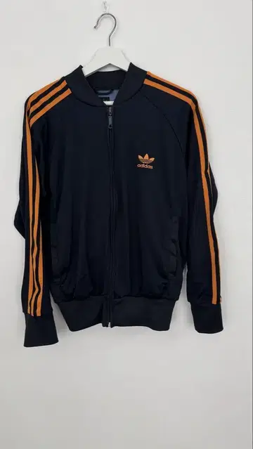 adidas 네이비 오렌지 저지 M