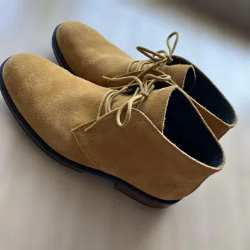 Camper 남성용 베이지 스웨이드 부츠