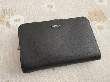 FURLA 블랙 접이식 지갑