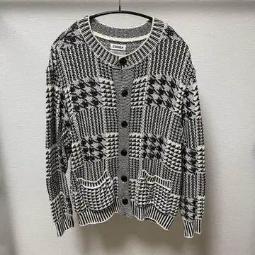 COOHEM 패턴 편직 가디건