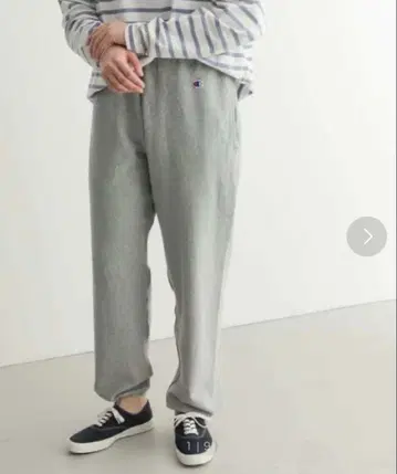 Champion 그레이 스웨트 팬츠
