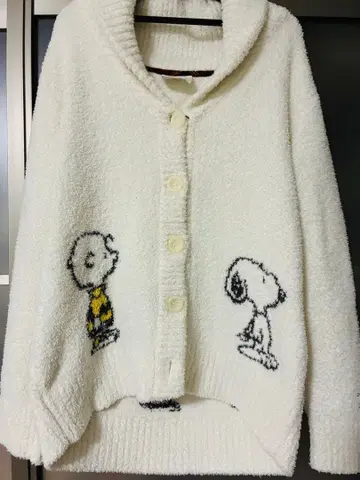 젤라또피케 가디건 피넛 스누피 콜라보