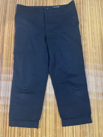 MARGARET HOWELL 블랙 크롭 팬츠 S 사이즈