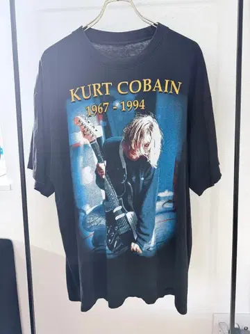 Kurt Cobain 밴드 티셔츠 1967-1994