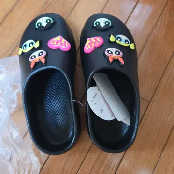 파워퍼프걸 샌들 블랙 M