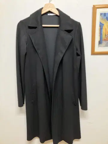 ZARA 블랙 롱 코트