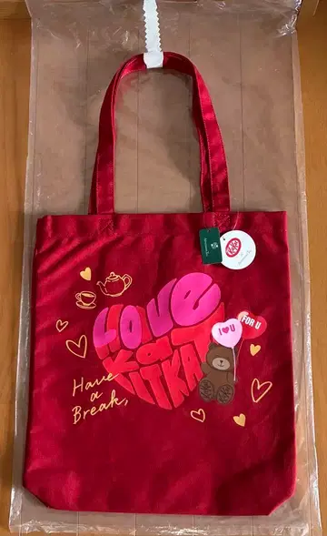 애프터눈 티 x 킷캣 토트백