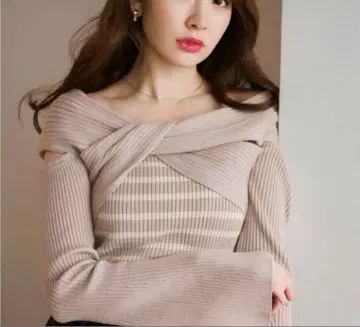 Herlipto Open Sleeve Knit Top M