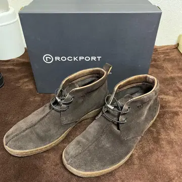 ROCKPORT 디저트 부츠 스웨이드 24.5cm