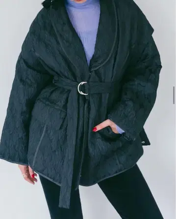 marte vintag sahara 퀼팅 자켓 블랙