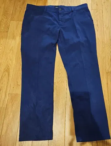 hugo boss 슬랙스 네이비 캐주얼 SLIM FIT 38