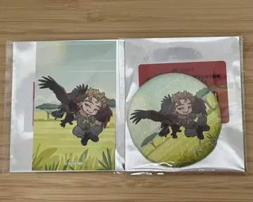 히로아카 x 토부 동물공원 호크스 글리터 캔뱃지 비주얼 카드