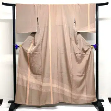 작가 테라야마 손오 츠케사게 에도 코몬 줄무늬 기모노 028k