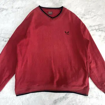 BAD BOY 트레이닝복 맨투맨 M 사이즈 원포인트 레드 계열