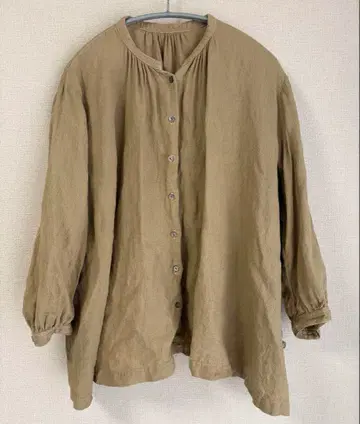 네스트로브 린넨100 가디건 블라우스