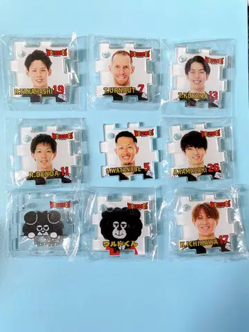 울프도그스 나고야 퍼즐형 키링 가챠
